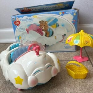 Care Bears Cloud Mobile Car Toy Kenner With Original Box